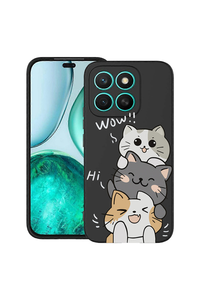 bestcase Carcasă ultra subțire TPU pentru Motorola Moto G56, cu design Cat Wo...