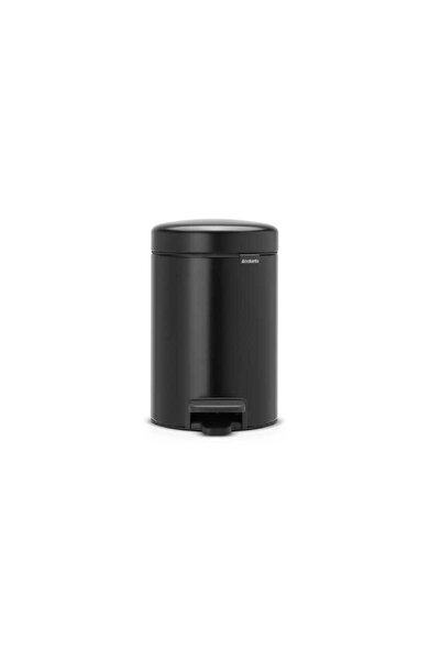 Brabantia Çöp Kovası, Pedallı, Soft, 3lt - Mat Siyah