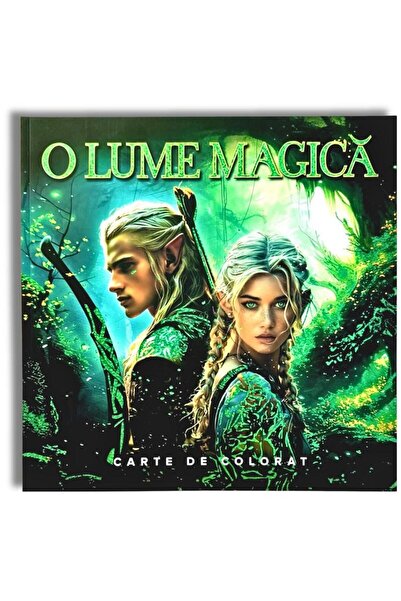Editura Flamingo Junior O lume magica. Carte de colorat