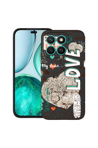 bestcase Husă premium din silicon pentru Xiaomi 15T, cu Design Love, 3100017 ...