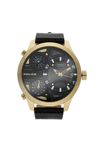 Police Ανδρικό Ρολόι PEWJB2110601 Μαύρο