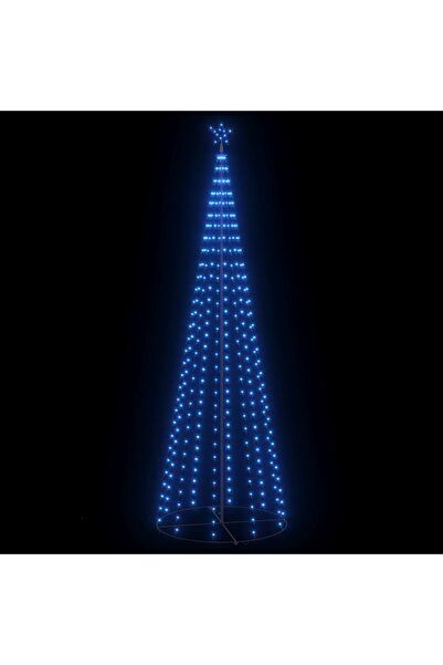 SDX Market Instalație conică de brad de Crăciun, 180 cm, multicolor, 298 LED-...