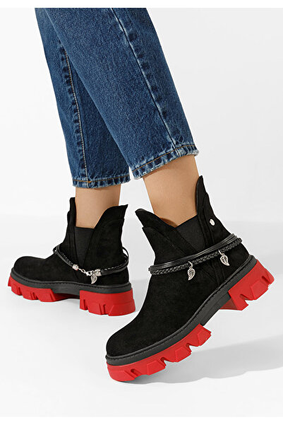 B T Shoes Ghete de vara Lebrisa V2 negre