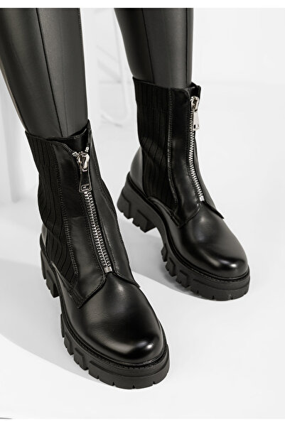 B T Shoes Ghete dama Gaitana V3 negre