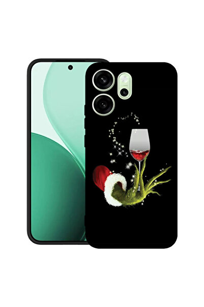 bestcase Carcasă antișoc pentru OPPO Reno14 F 5G cu design Grinch de Crăciun,...
