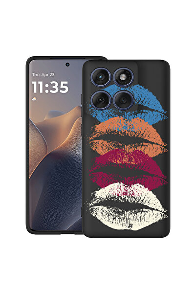 bestcase Carcasă antișoc pentru Motorola Edge 60 Pro cu design Kiss Kiss, 2043681 B 1807