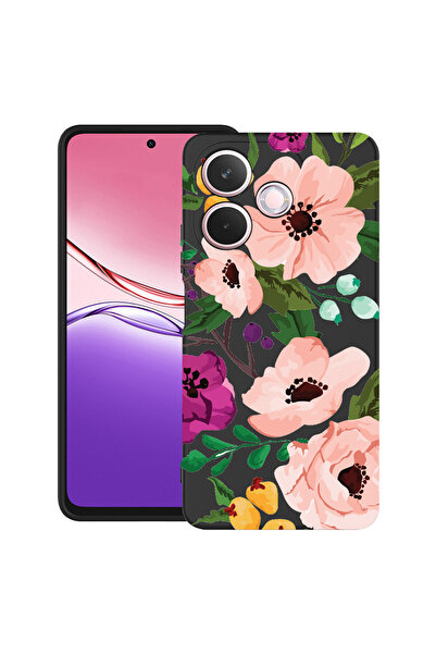 bestcase Carcasă antișoc pentru OPPO A5 Pro 5G cu design floral pastel, 20436...