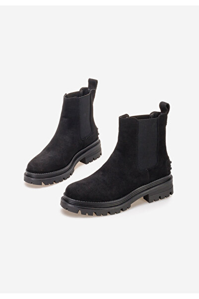 B T Shoes Ghete chelsea dama Sallia negre