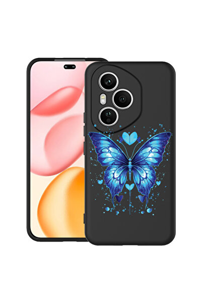 bestcase Carcasă antișoc pentru Honor 400 Pro cu design fluture albastru, 2043679 B 1586