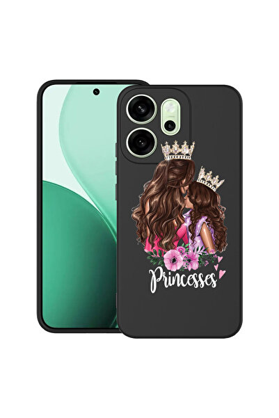 bestcase Carcasă antișoc pentru OPPO Reno14 F 5G cu design prințese, mamă fet...