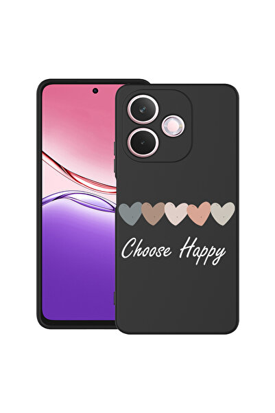 bestcase Carcasă antișoc pentru OPPO A5 Pro 5G cu design Choose Happy, 204367...