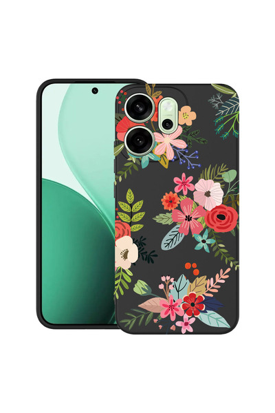 bestcase Carcasă antișoc pentru OPPO Reno13 FS / Reno13 F cu design floral, 2...