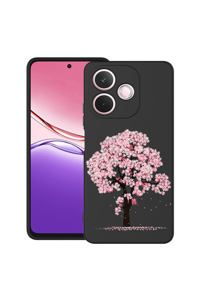 bestcase Carcasă antișoc pentru OPPO A5 Pro 5G cu design cu flori de cireș, 2...
