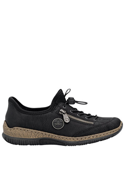 Rieker Pantofi sport pentru femei, MemoSoft, N3267-01 negru, - piele 39
