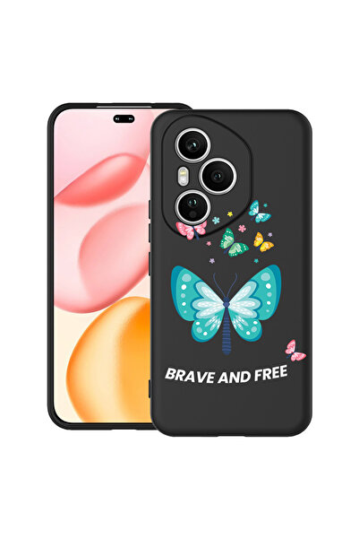 bestcase Carcasă antișoc pentru Honor 400 Pro cu design fluturi, 2043679 B 1847