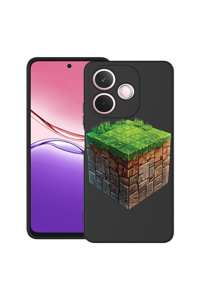 bestcase Carcasă antișoc pentru OPPO A5 Pro 5G cu design Minecraft World, 204...