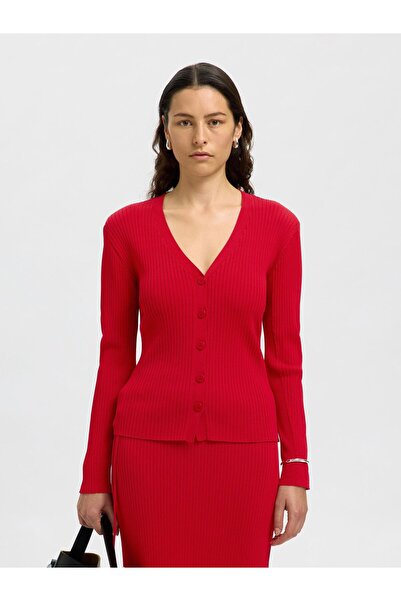 Selected Femme Strickjacke Viskosemix