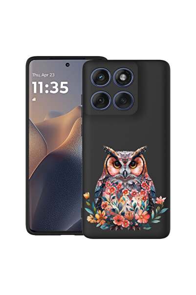 bestcase Carcasă antișoc pentru Motorola Edge 60 Pro cu design OWL, 2043681 B...