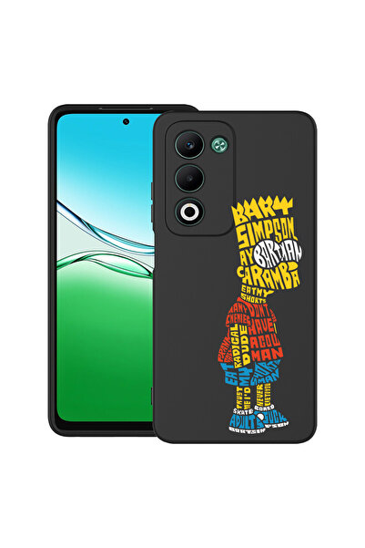 bestcase Carcasă antișoc pentru OPPO A5 cu design caligrafic Bart Simpson, 20...