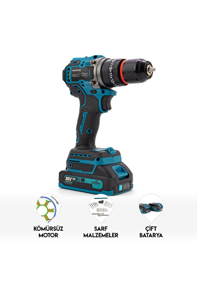 Dawreek 10mm Blue1 Kömürsüz Vidalama