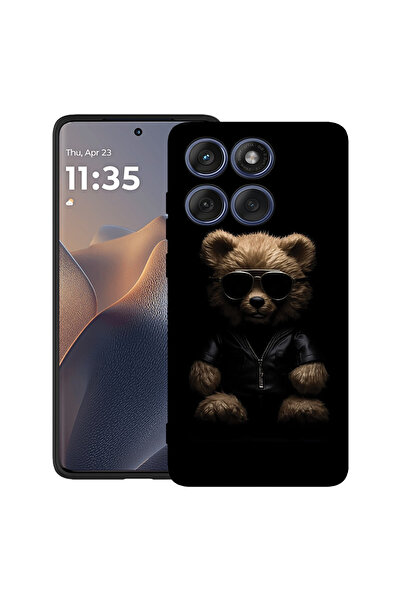 bestcase Carcasă ultra subțire TPU pentru Motorola Moto G86 Power, design tip ursuleț, 3113067 B 1104