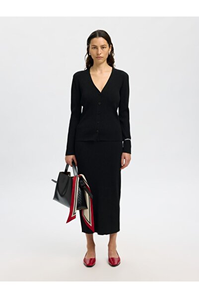 Selected Femme Midirock Viskosemix