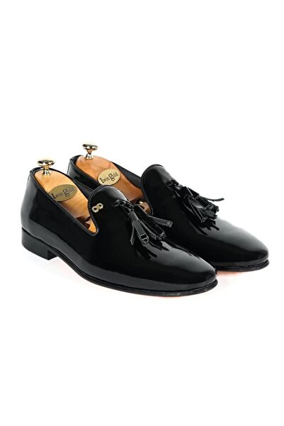 twingold Patent Leather Men's Leather Tassel Shoes - Twg009