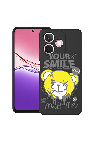 bestcase Carcasă antișoc pentru OPPO A5 Pro 5G cu design Ursuleț de pluș Zâmb...