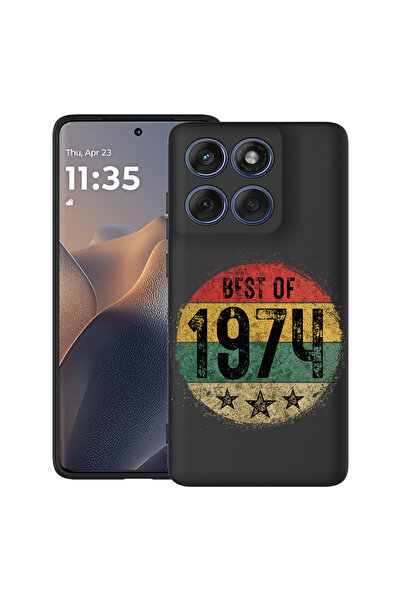 bestcase Carcasă antișoc pentru Motorola Edge 60 Pro cu design Best Of 1974, 2043681 B 1907