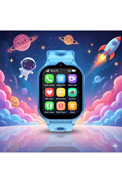 You Watch Akıllı Çocuk Saati 4g Sim Kart Destekli Görüntülü Görüşme Özelliği