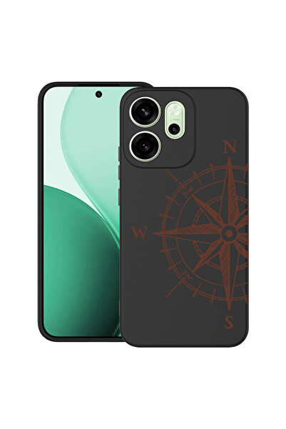 bestcase Carcasă antișoc pentru OPPO Reno13 FS / Reno13 F cu design Compass, ...