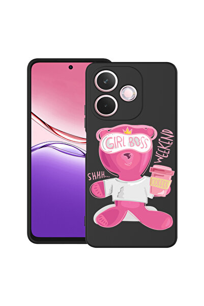 bestcase Αντικραδασμική θήκη για OPPO A5 Pro 5G με σχέδιο αρκουδάκι - Gril Bo...