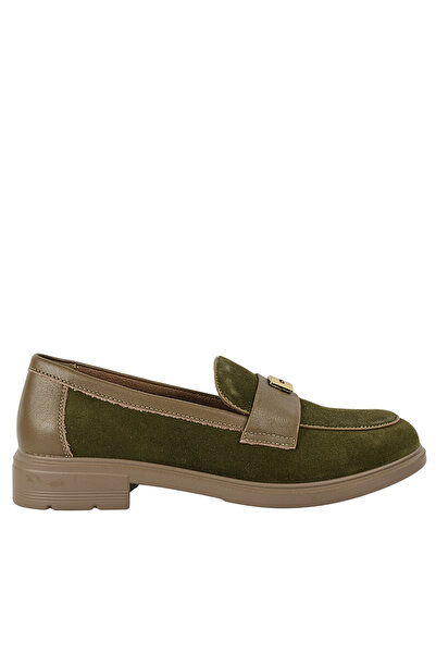 PASS Collection Pantofi sport, damă, J970013B, verde, piele naturală 39