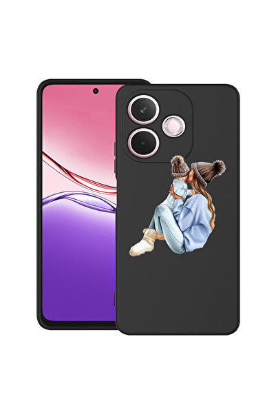 bestcase Αντικραδασμική θήκη για OPPO A5 Pro 5G με σχέδιο, κορίτσι, μαμά με α...