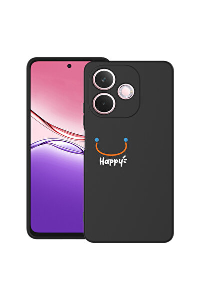 bestcase Carcasă antișoc pentru OPPO A5 Pro 5G cu design Be Happy, 2043676 B ...