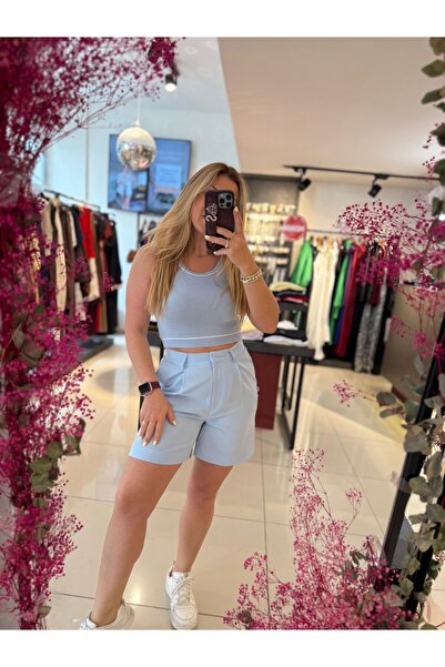 Serpirella Butik City Boy Fabric Shorts