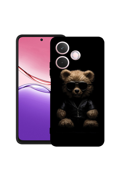 bestcase Carcasă antișoc pentru OPPO A5 Pro 5G cu design în stil ursuleț, 204...