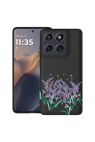 bestcase Carcasă antișoc pentru Motorola Edge 60 Pro cu design lavandă, 2043681 B 1430