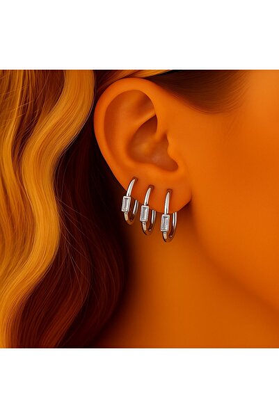 BY YASİN TOPÇU "حلقة باجيت مينيمال ثلاثية - فضية"