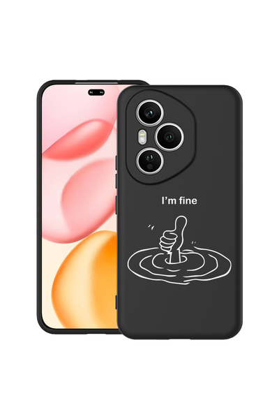 bestcase Carcasă antișoc pentru Honor 400 Pro cu design I'm Fine, 2043679 B 1867