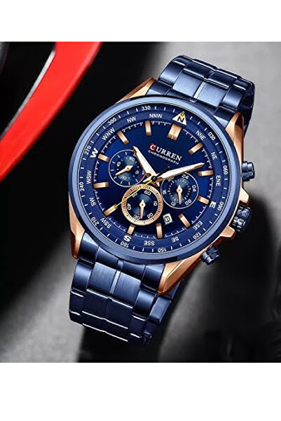 Curren 8399 Steel Cord Men's Wristwatch