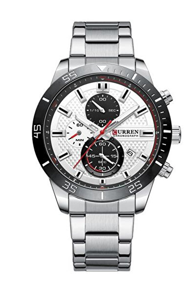 Curren 8417 Chrono Steel Band Men's Wristwatch
