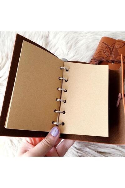 Menessa World Small Size Retro Leather Notebook Decorative Gift