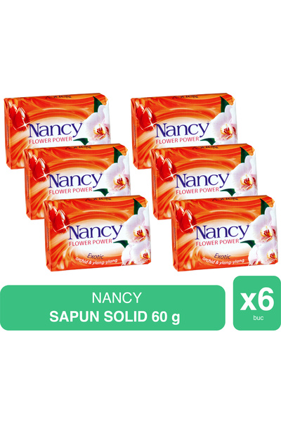 Dalan Nancy – Exotic Solid Soap – 60g x 6