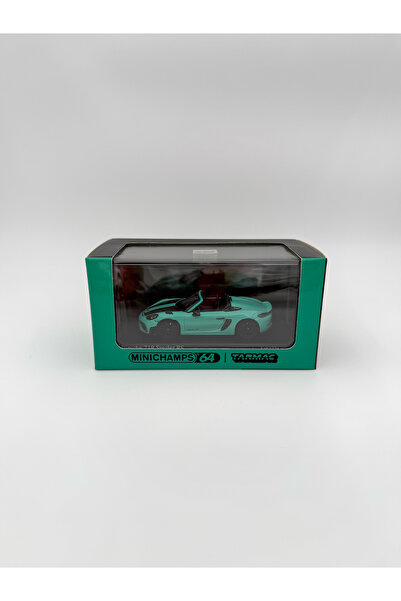 Tarmac 1/64 Porsche 718 Spyder Rs Μέντα Πράσινο