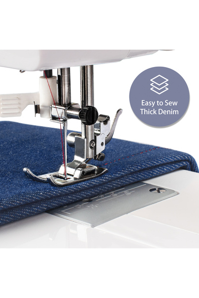 Feiyue FYe310 Household Sewing Machine with a Powerful Servo Motor Grey