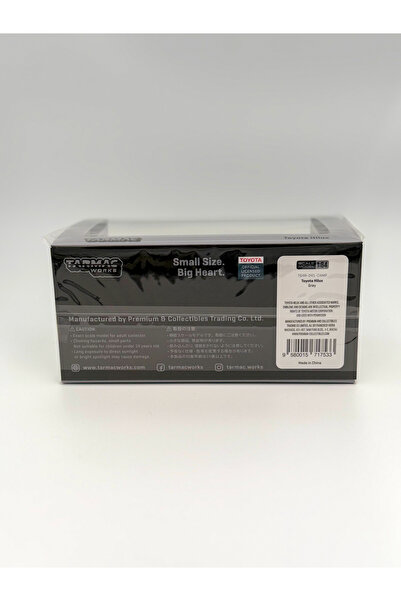 Tarmac Works 1/64 Toyota Hilux with Camping Tent, grey