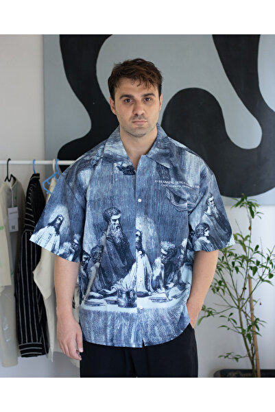 Yeblin Avatar Oversize Gömlek