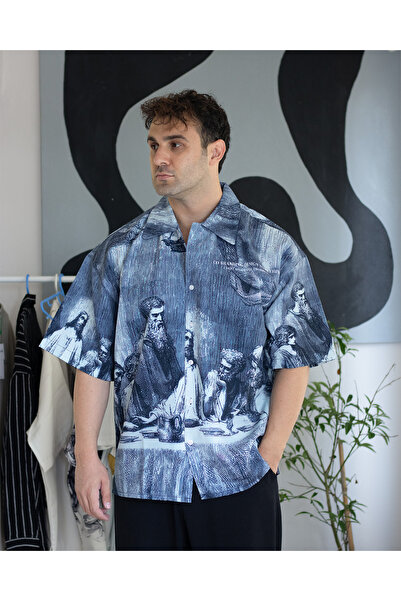 Yeblin Avatar Oversize Gömlek