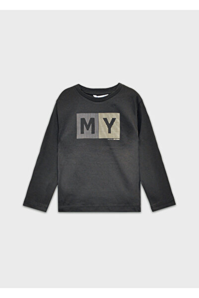 MAYORAL Erkek Çocuk Basic Uzun Kollu Baskılı Tişört 173